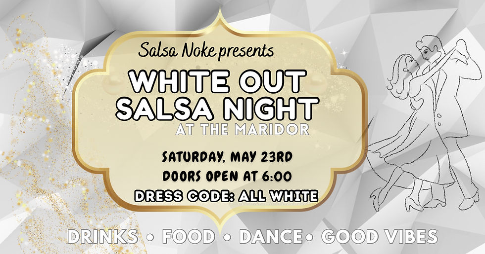 White Out Salsa Night