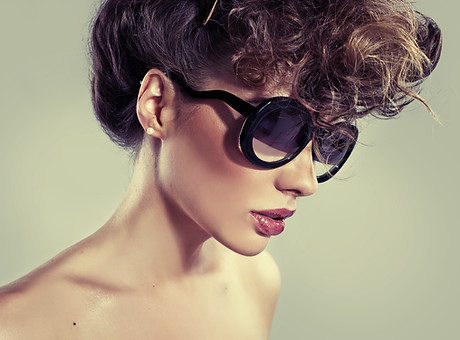 Model in Sunglasses
