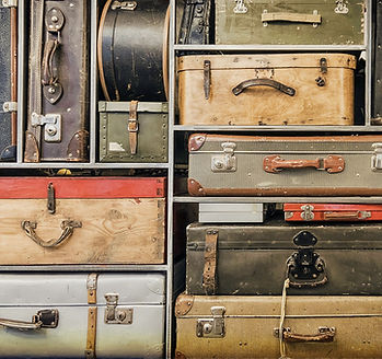 Collection de bagages vintage