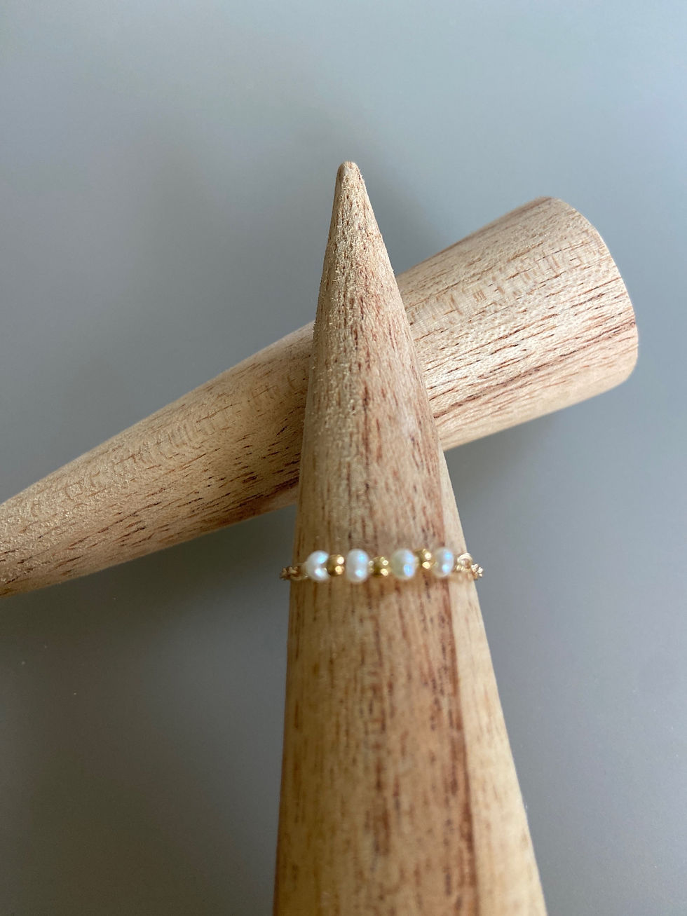 Miniature : Bague chaînette Pierres fines