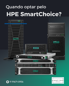 HPE SmartChoice: Soluções prontas para acelerar sua infraestrutura de TI