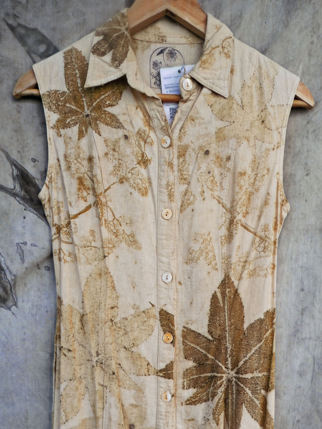 Vestido camisa de manga comprida para a primavera