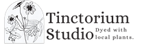 Tinctorium Studio logo,Dyed with local plants