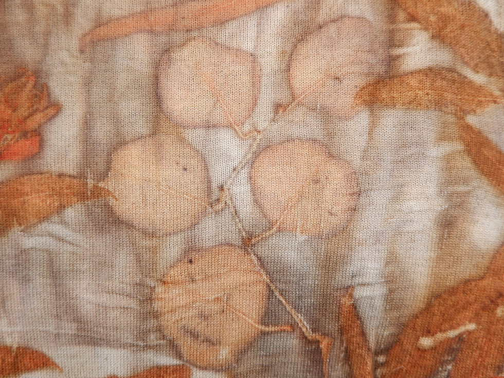 Thumbnail: Vintage Wool Sweater – Winter Eco Print