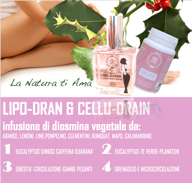 Thumbnail: LIPO DRAN INTEGRATORE CONTRO RITENZIONE E CELLULITE