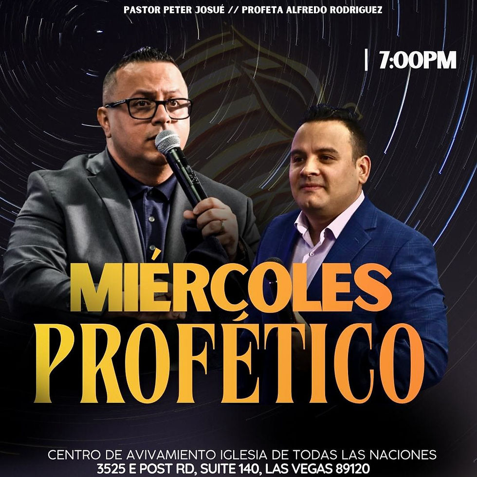 MIÉRCOLES PROFÉTICO