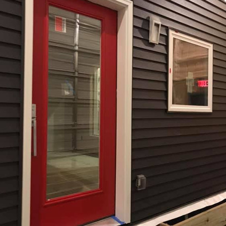 Triple pane windows and doors.