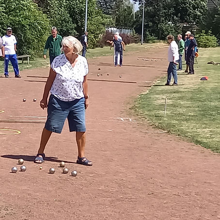 Der Boule Sport wird immer beliebter.