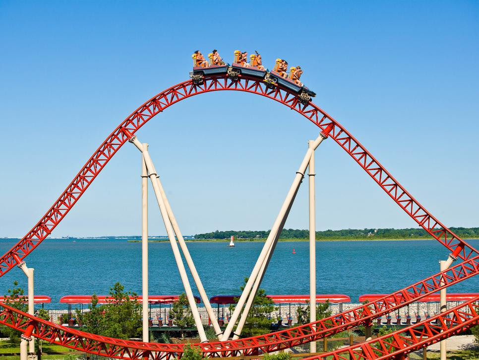 Rollercoaster peak