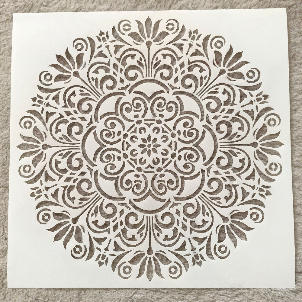 Circle design stencils - D14