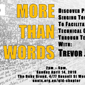 QLD EVENT: More Than Words