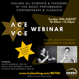 30th Aug 2020 | ONLINE | Ace your VCE