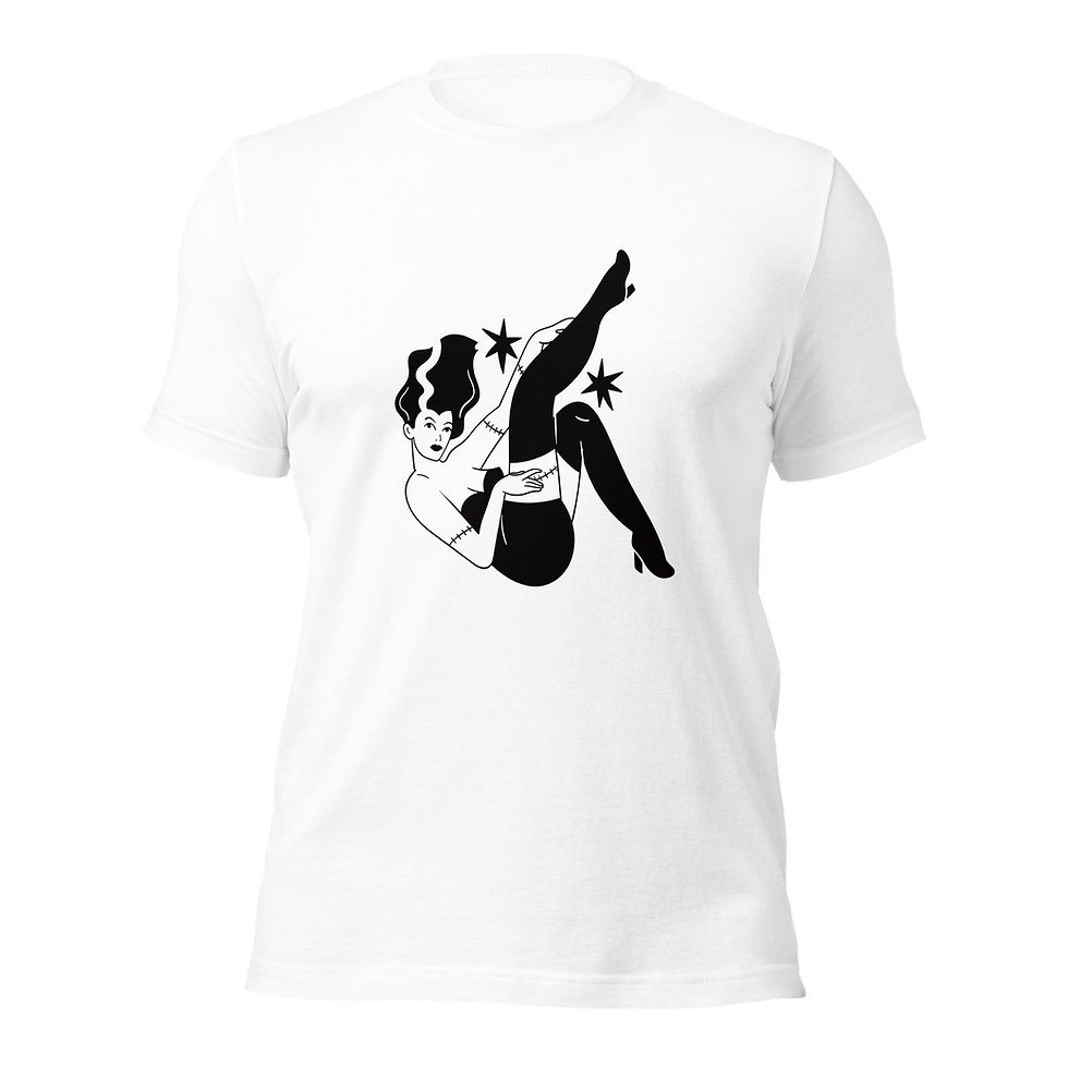 Thumbnail: Bride of Frank Pin-up Tally Tee