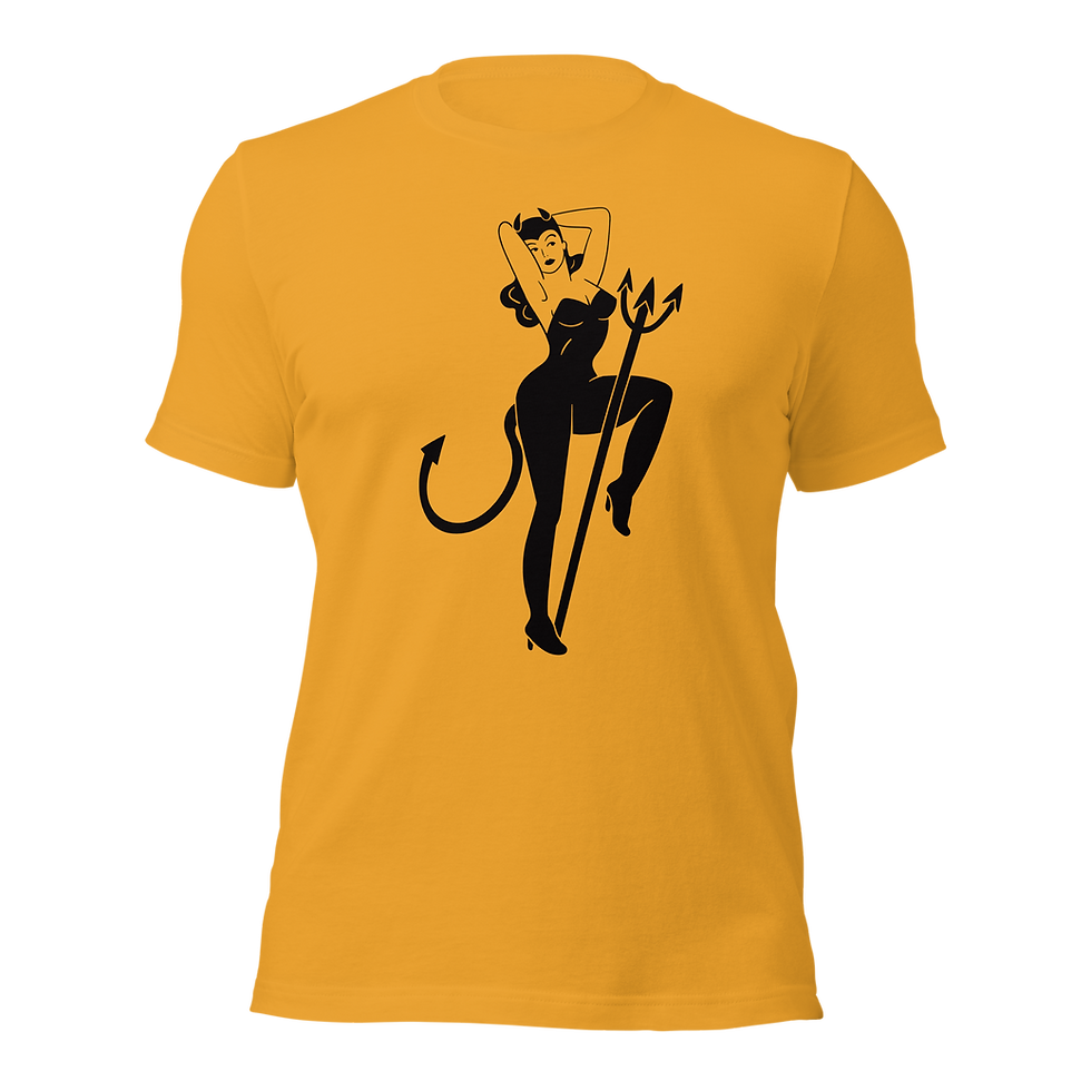 Thumbnail: Devil Pin-up Tally Tee