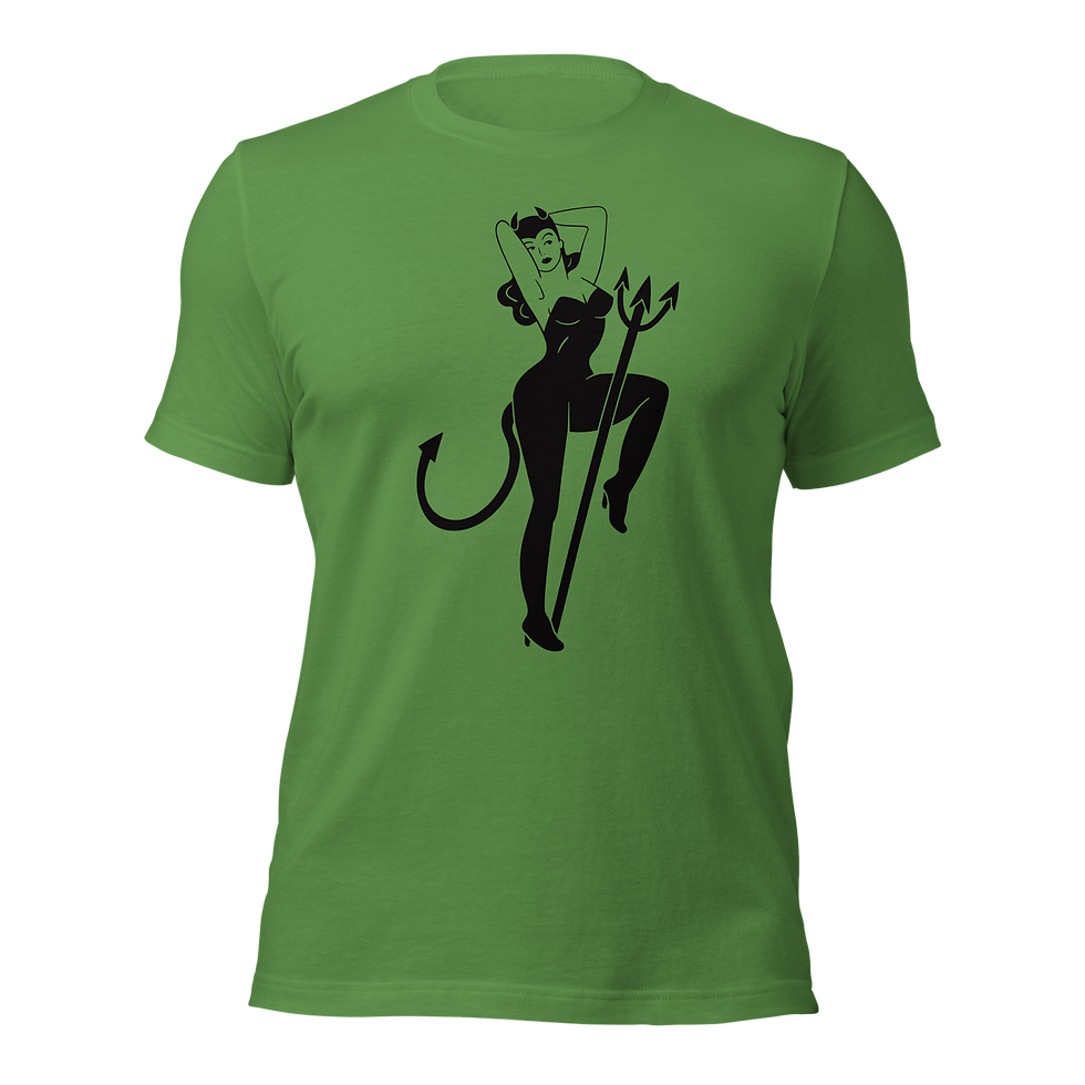 Thumbnail: Devil Pin-up Tally Tee