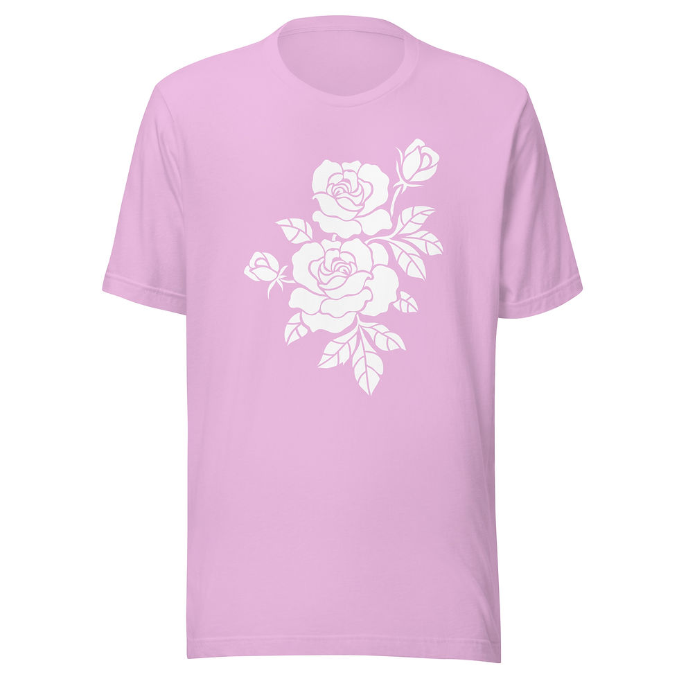 Thumbnail: White Roses Tally Tee