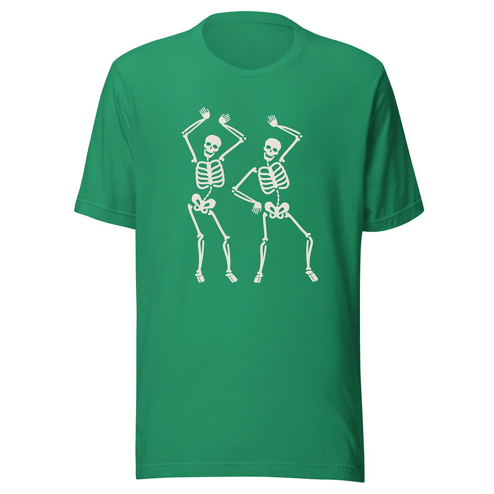 Thumbnail: Dancing Skeletons Tally Tee