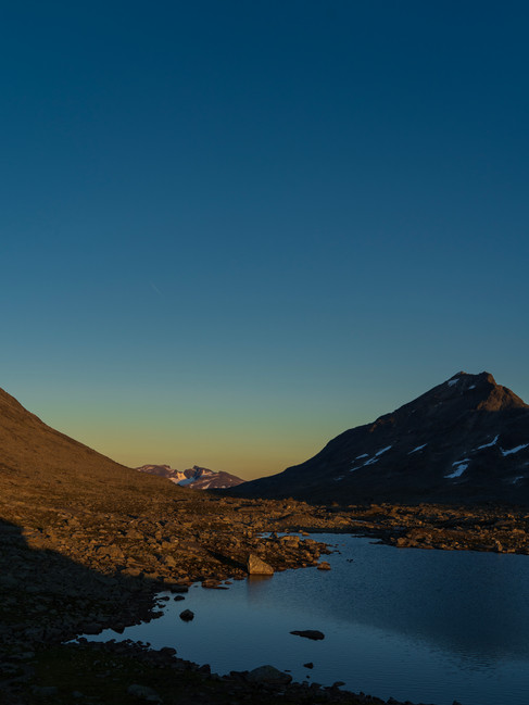 Image of Jotunheimen sunset
