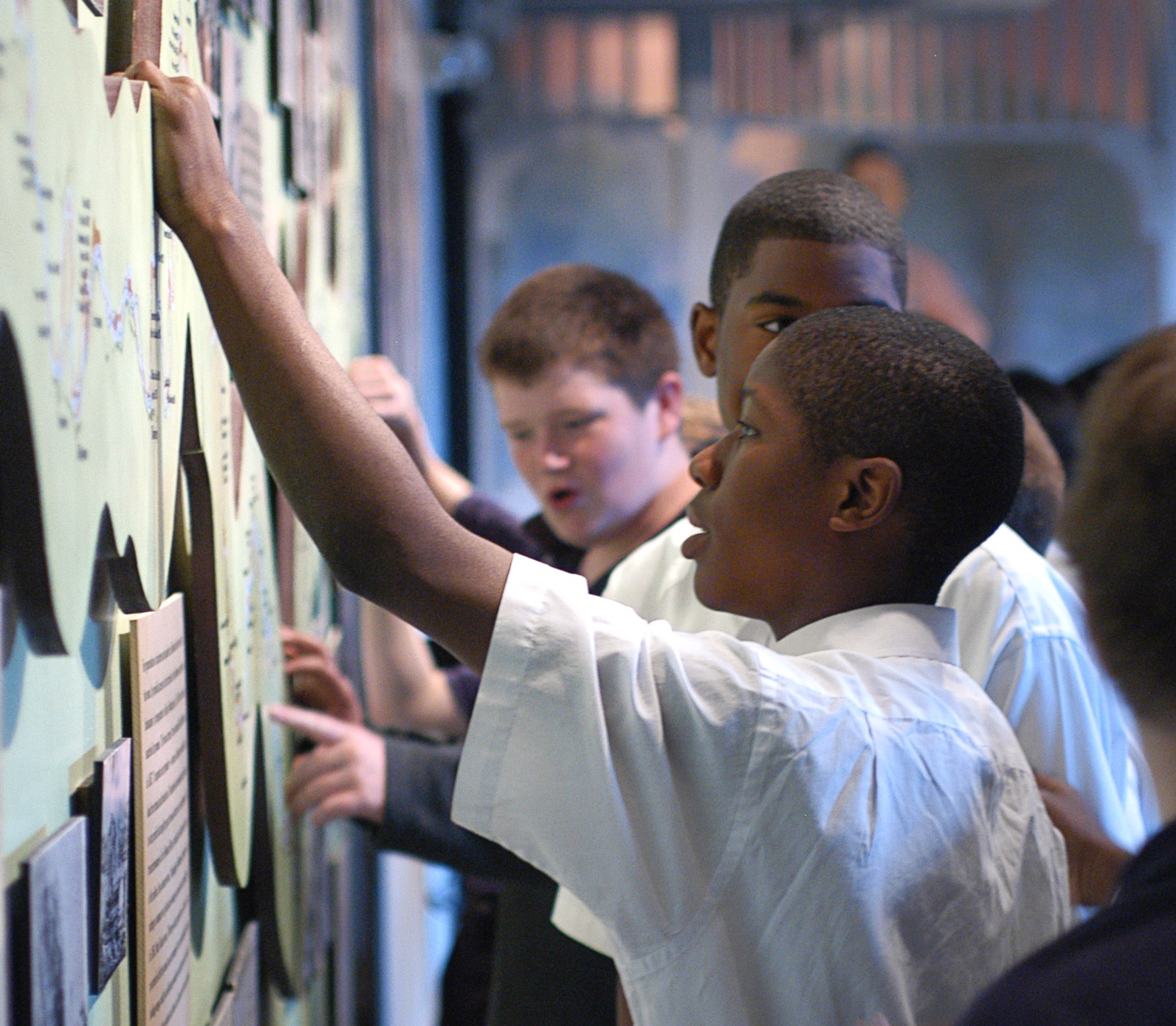 Students at the Arabia