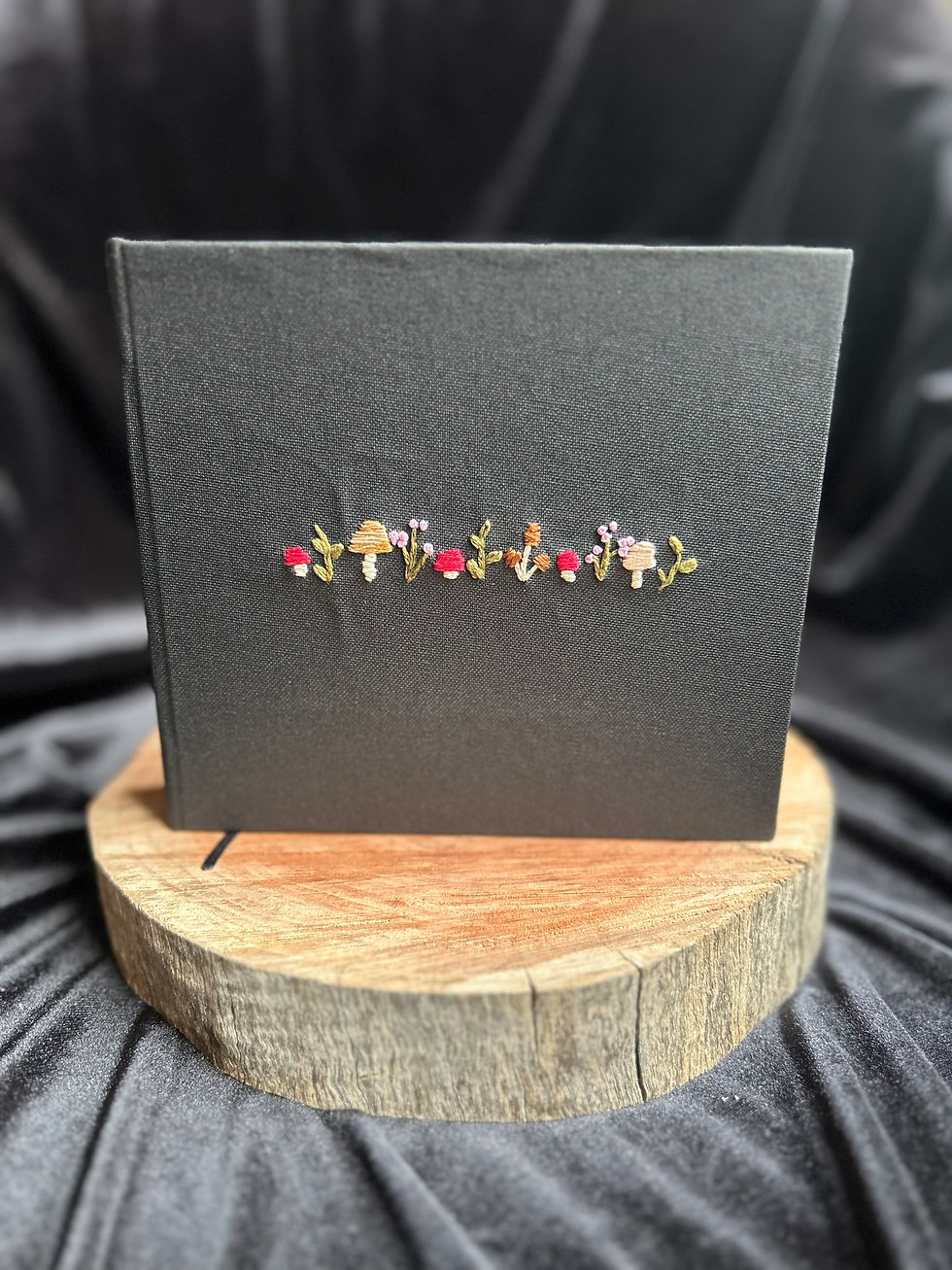Thumbnail: Square Embroidered Sketchbooks