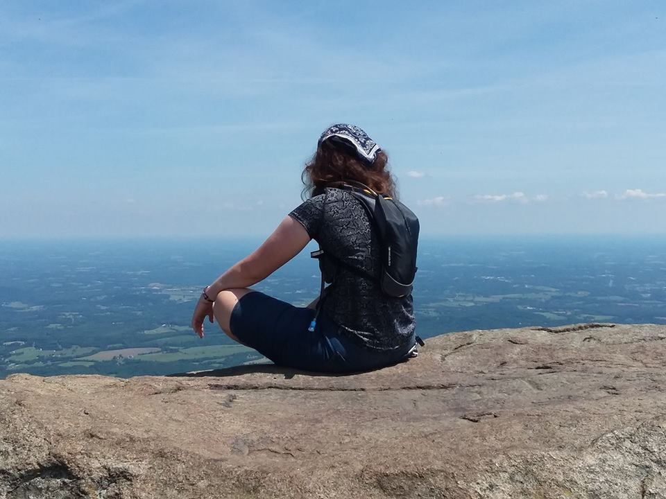 2017 on top of Sharp Top mountain
