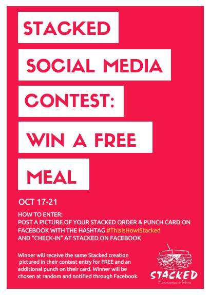 Social Media Contest Flyer