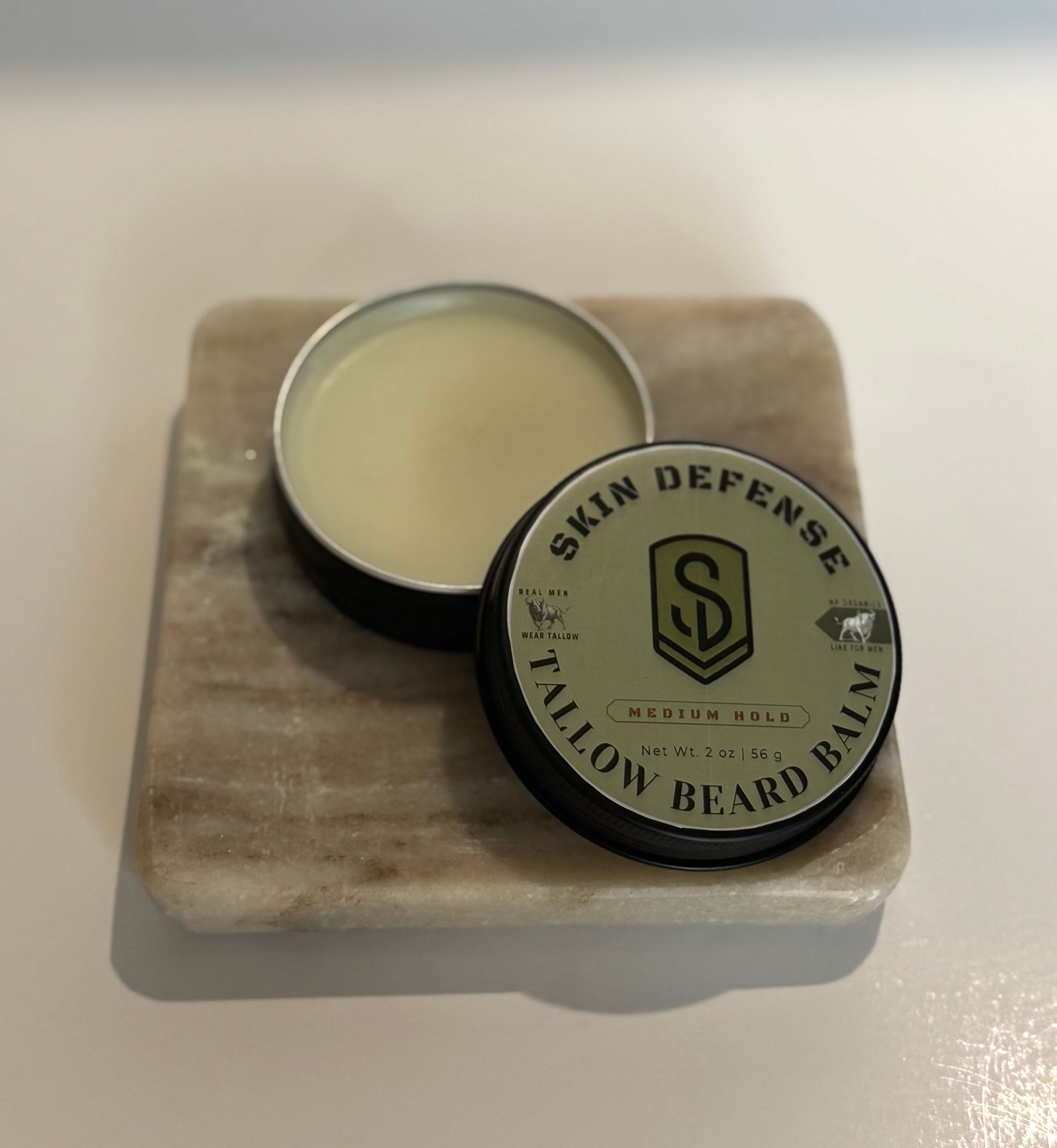 SKINDEFENSE - Tallow Beard Balm - Medium Hold