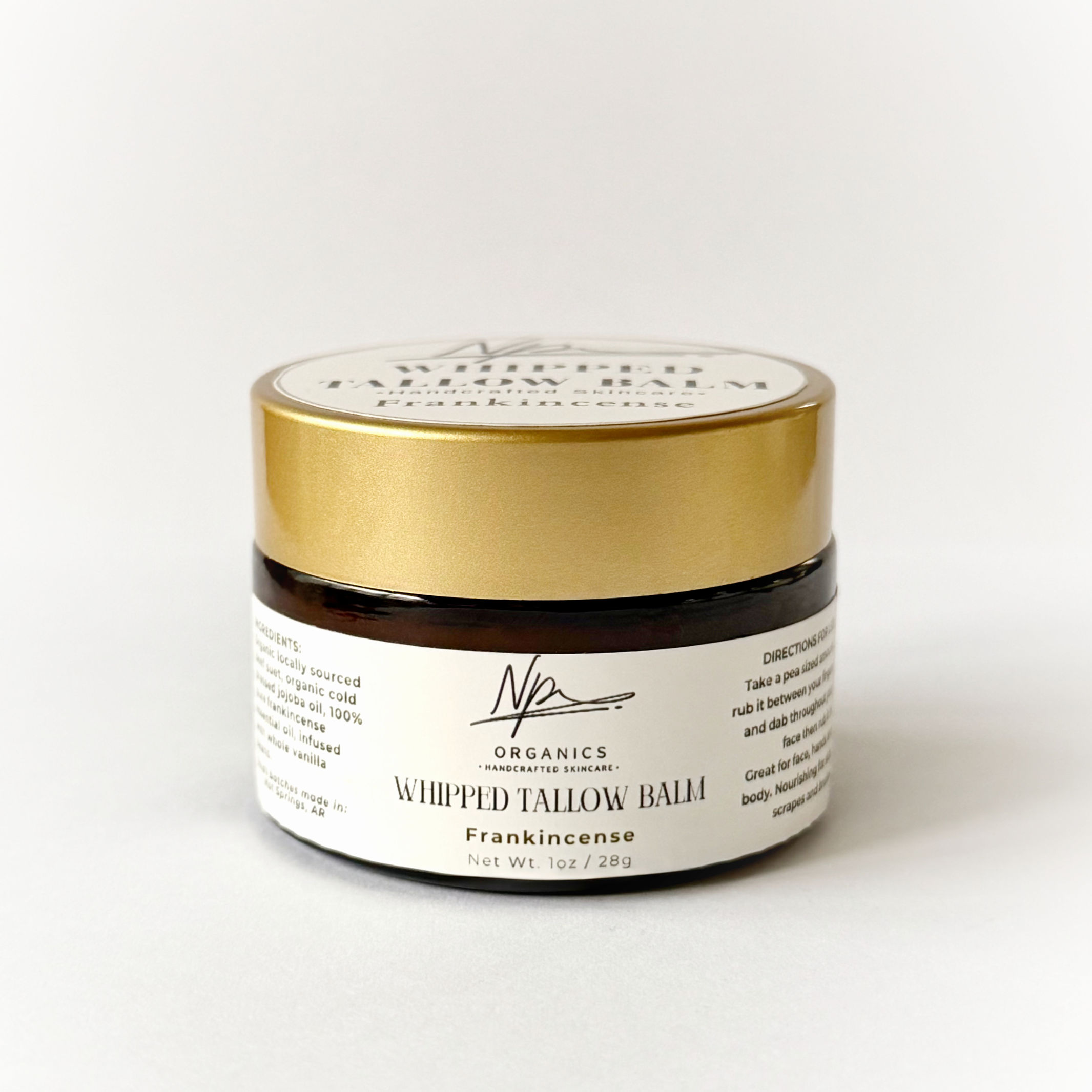 Frankincense Whipped Tallow Balm