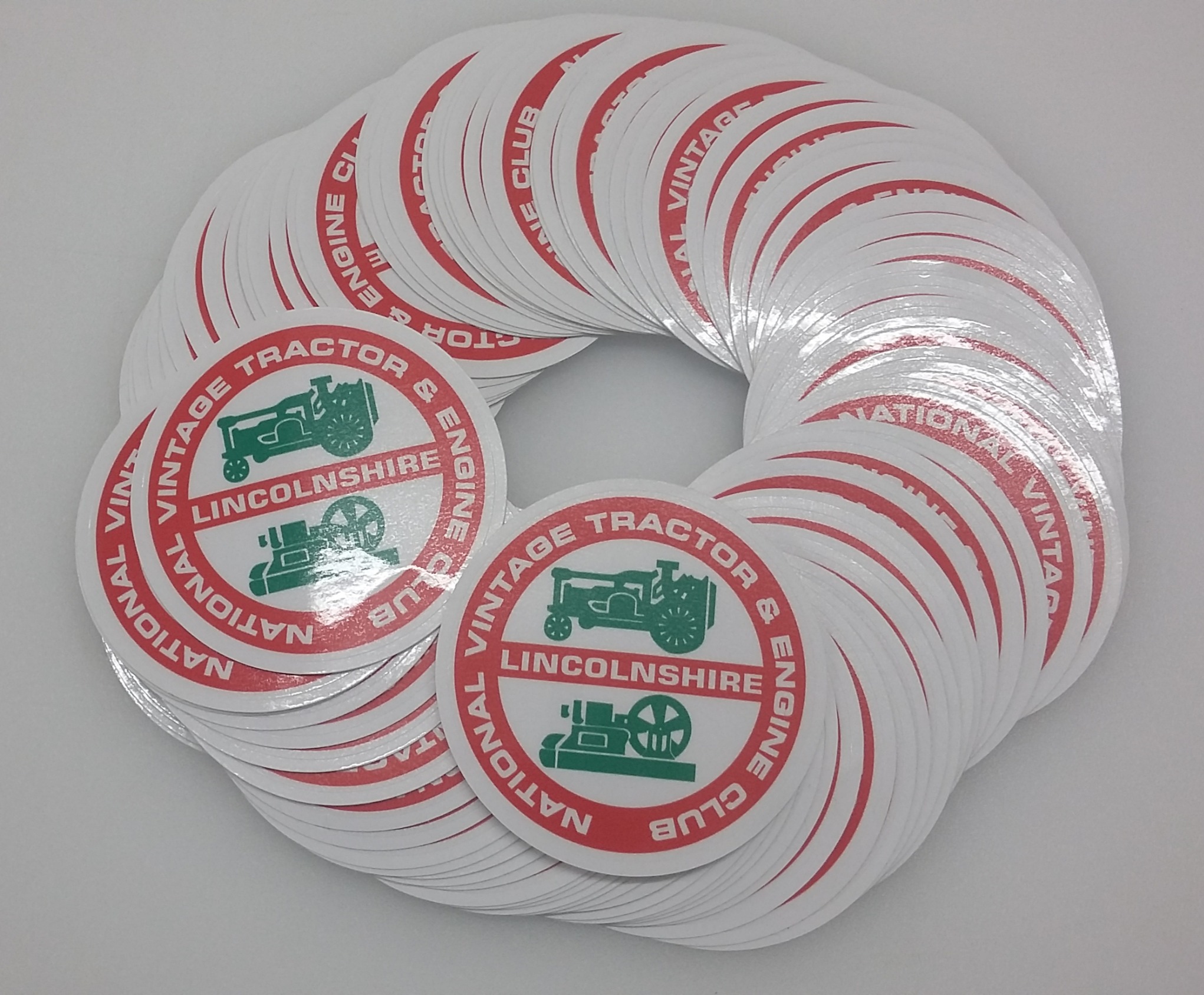 Cut and Perf cut vinyl stickers
