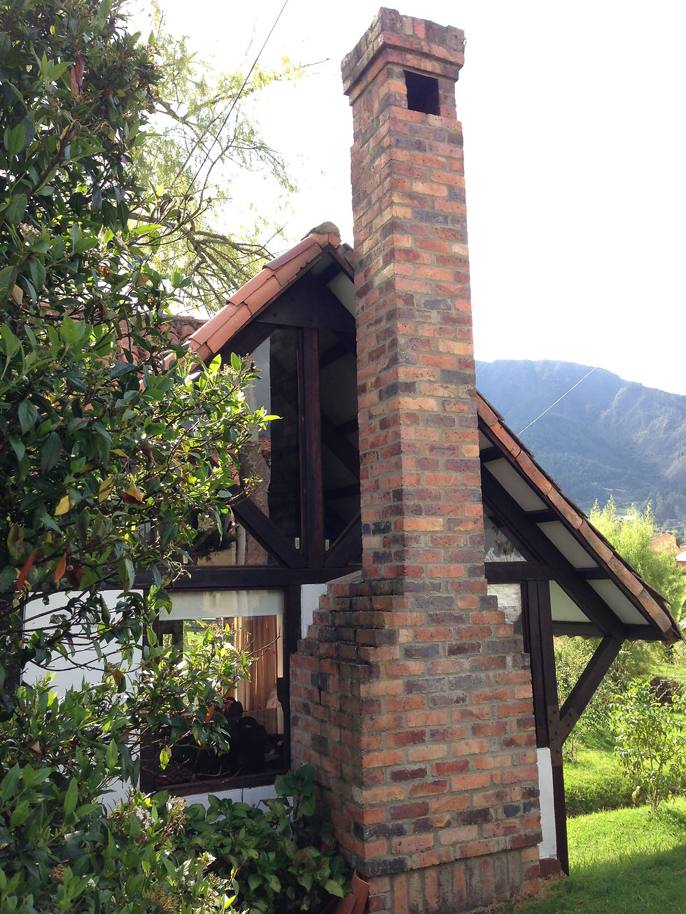 Exterior cabaña el lago