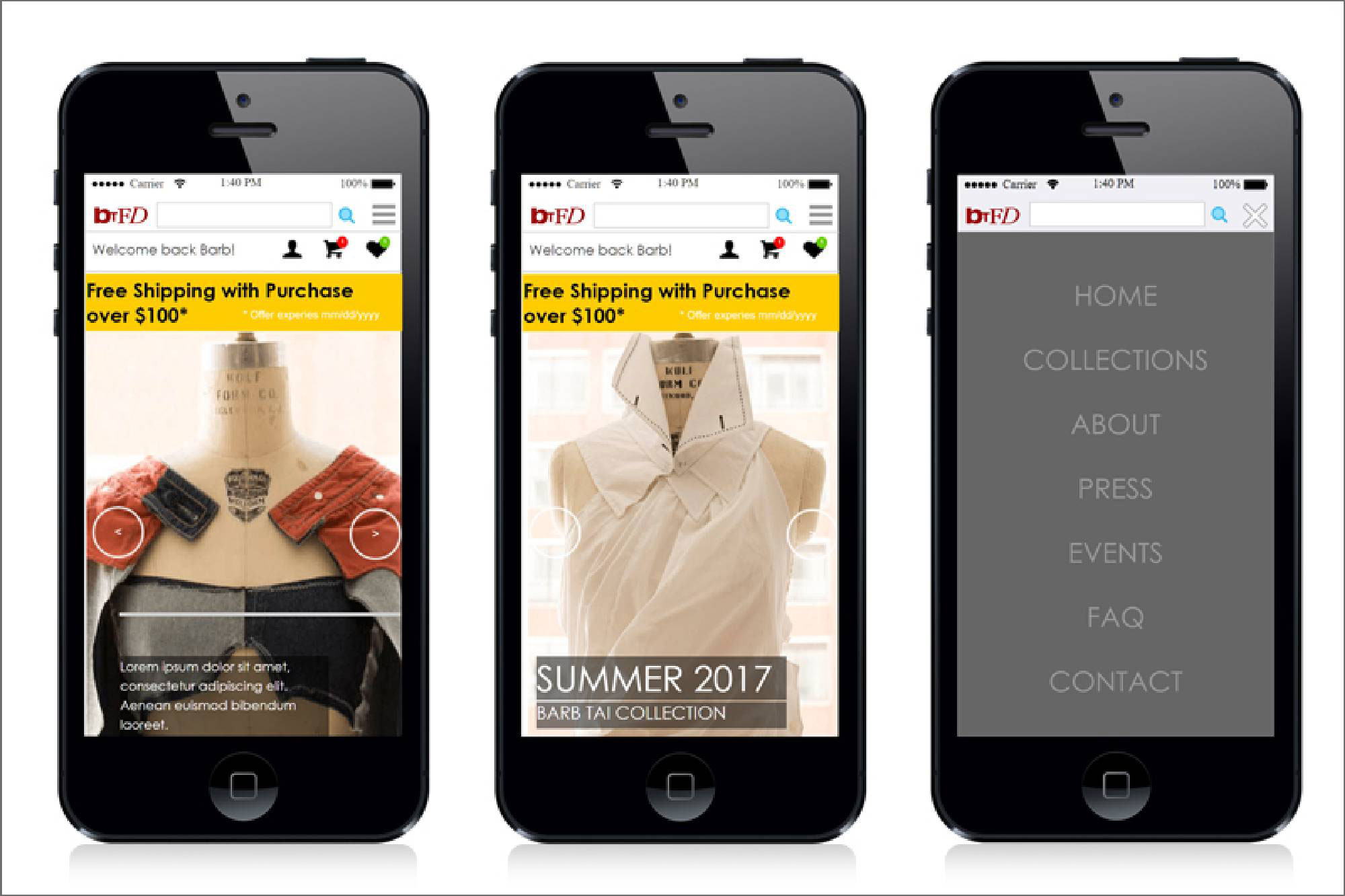 UX/UI Conception & Prototyping