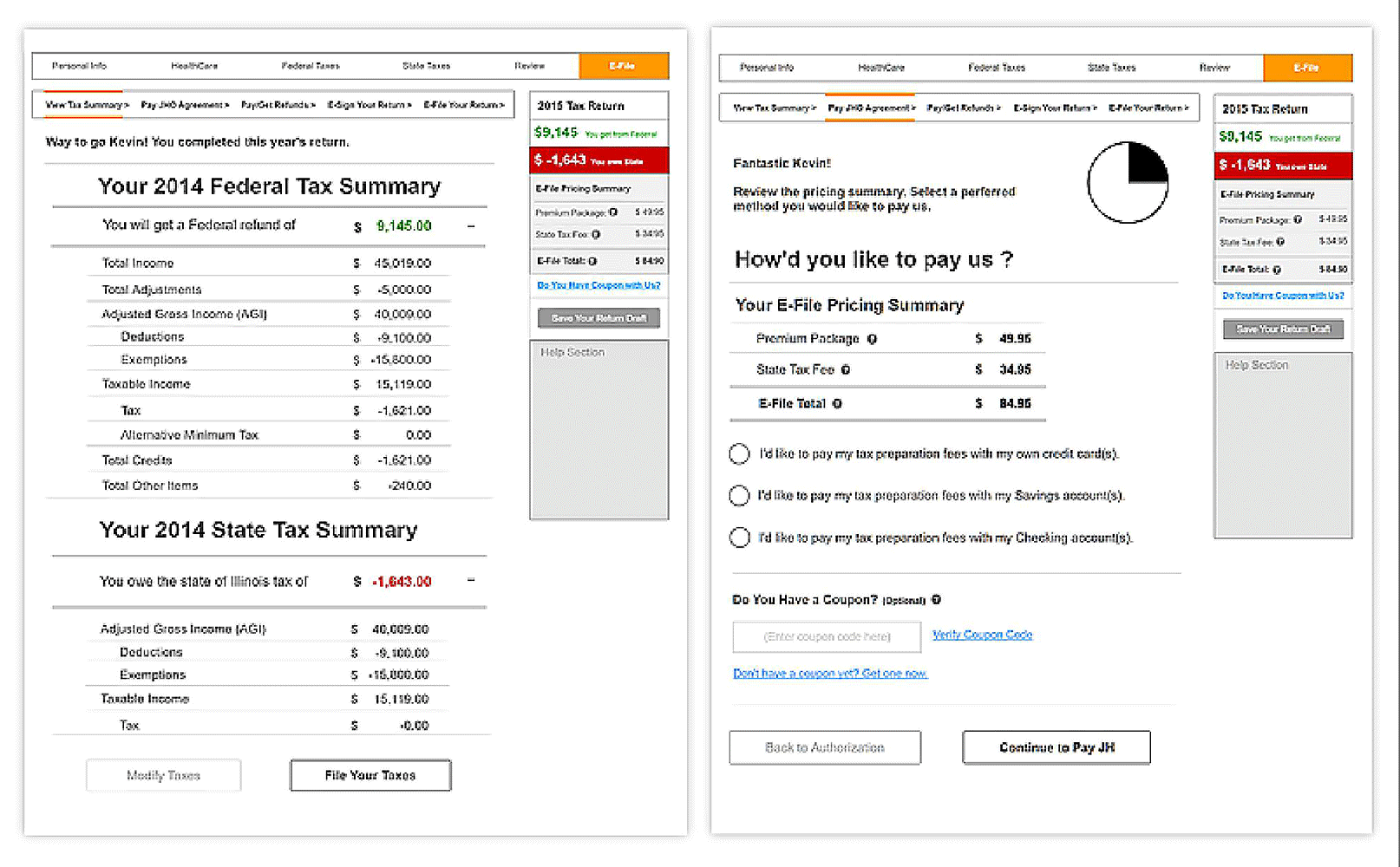 UX/UI Conception & Prototyping