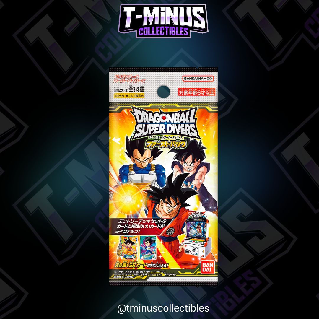 Dragon Ball Super Divers: First Pack Booster Pack (Japanese)