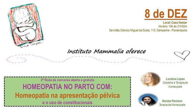 Roda de Homeopatia no Parto