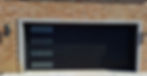 Residential heavy duty wind rated garage door.