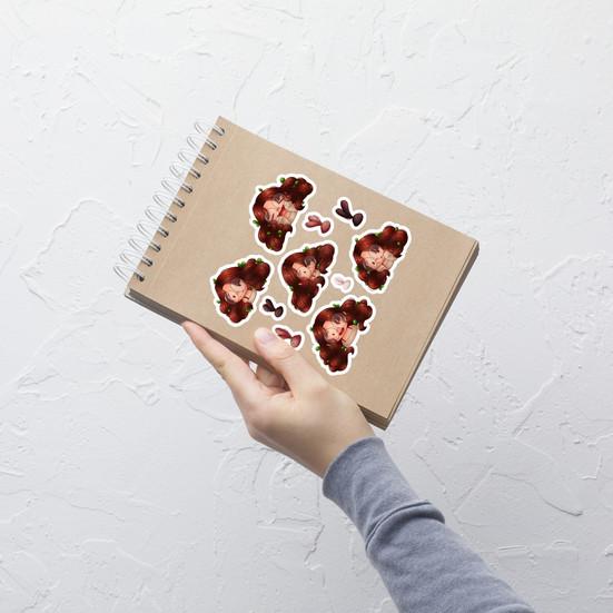 Stickers Lectrice en herbe 