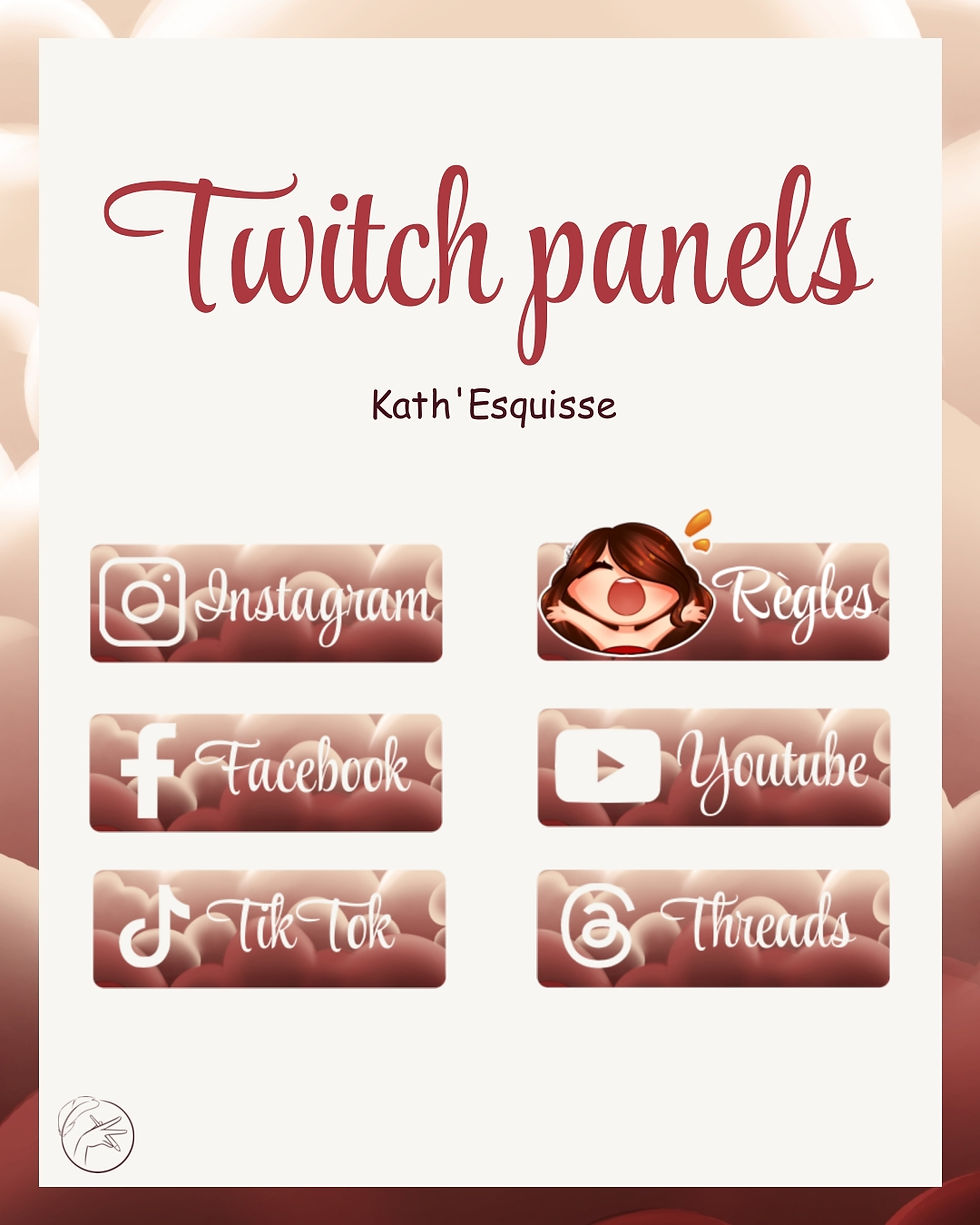 twitch panels