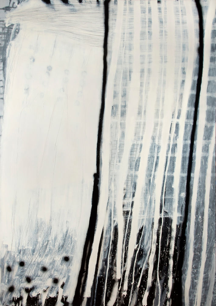 Veiled Dots and Lines, 2018