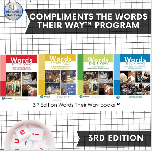 Thumbnail: Words Their Way™ Complete BUNDLE -3rd Ed -Home Sorts, Worksheets, Digital Sorts