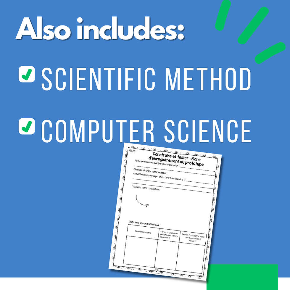 Thumbnail: FRENCH Earth Systems Grade 4 Alberta New Science Curriculum