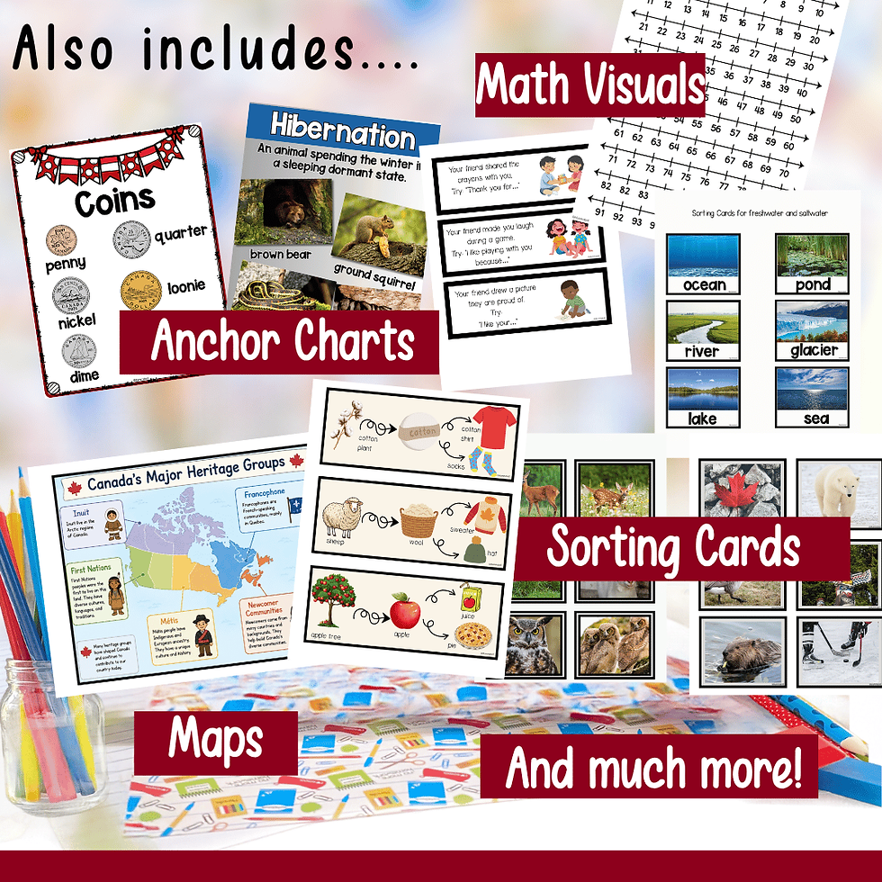 Thumbnail: Alberta Grade 1/2 Combined Year Plans and Activities