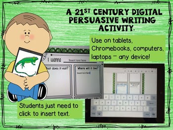 Thumbnail: I Wanna Pet - Digital Persuasive Writing -a DIGITAL resource