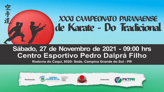 31º Campeonato de Karatê-Do Tradicional acontece neste sábado em Campina