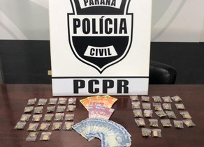 Homem é preso em flagrante por tráfico de drogas em Colombo