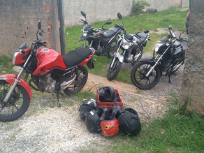Rastreador leva PM a casa onde havia quatro motos furtadas em Colombo
