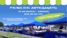Feira de Artesanato acontece neste sábado no Jardim Paulista
