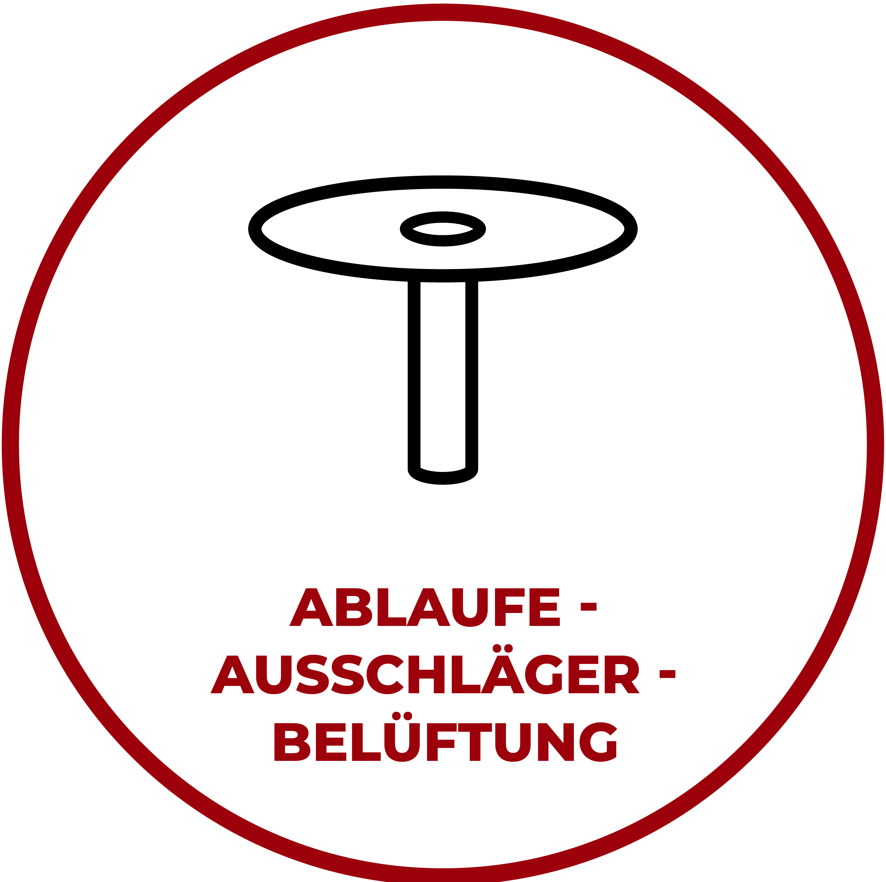 Abläufe - Ausschläger - Belüftung
