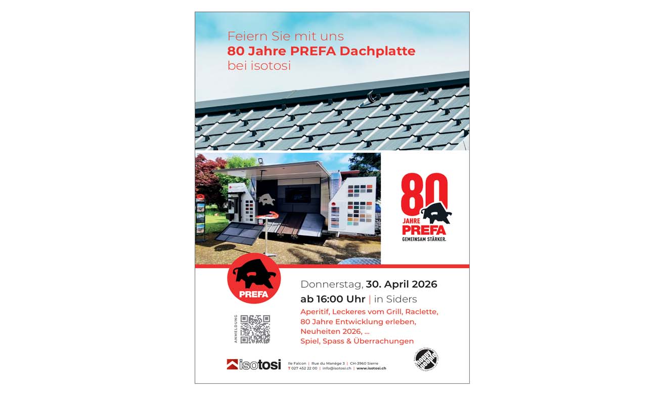 80 Jahre PREFA Dachplatte