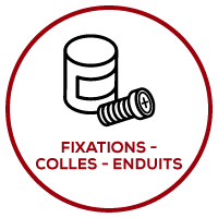 Fixations - Colles - Enduits