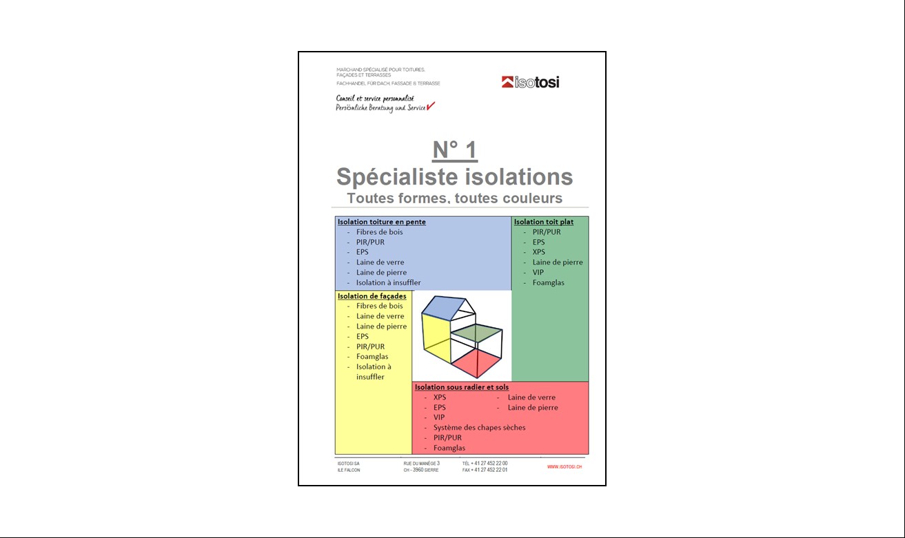 Spécialiste n°1 en isolations
